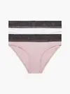 Calvin Klein 2PK BIKINI-LACE Kadın Pembe Bkini Külot Set