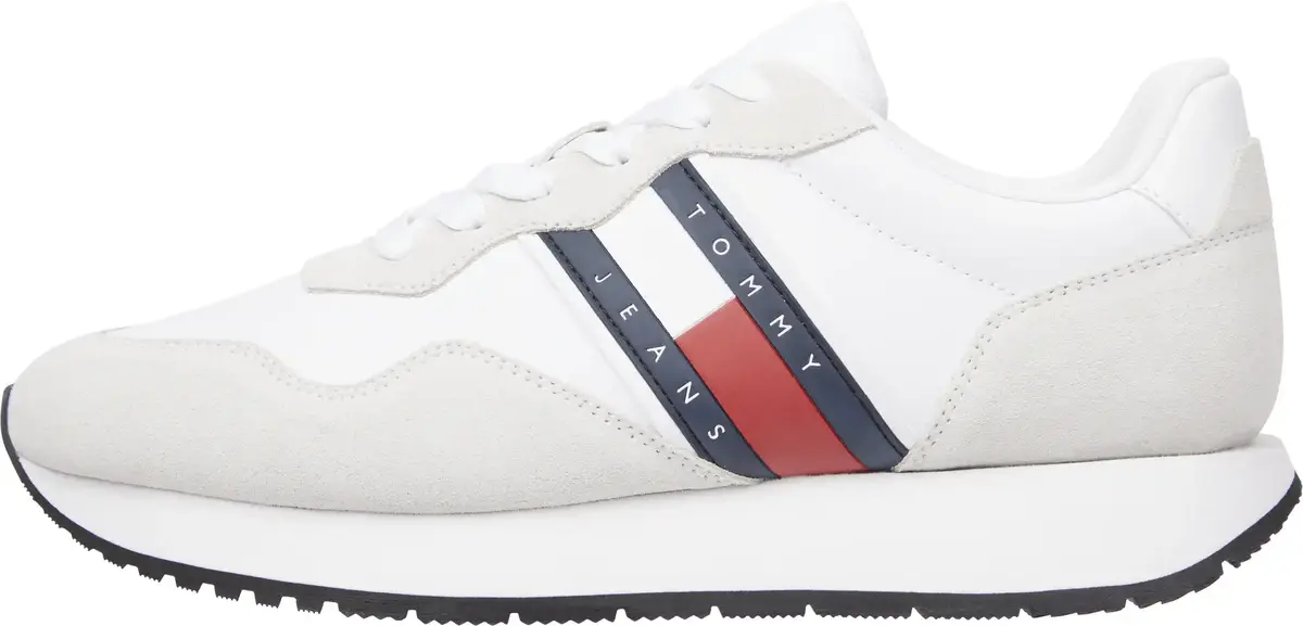 Tommy Hilfiger (NEW) TJM MODERN RUN, YBR Beyaz Erkek Spor Ayakkabı & Sneaker