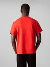 Calvin Klein SS Hero Monologo Tee, TNC Kırmızı Erkek T-Shirt & Polo