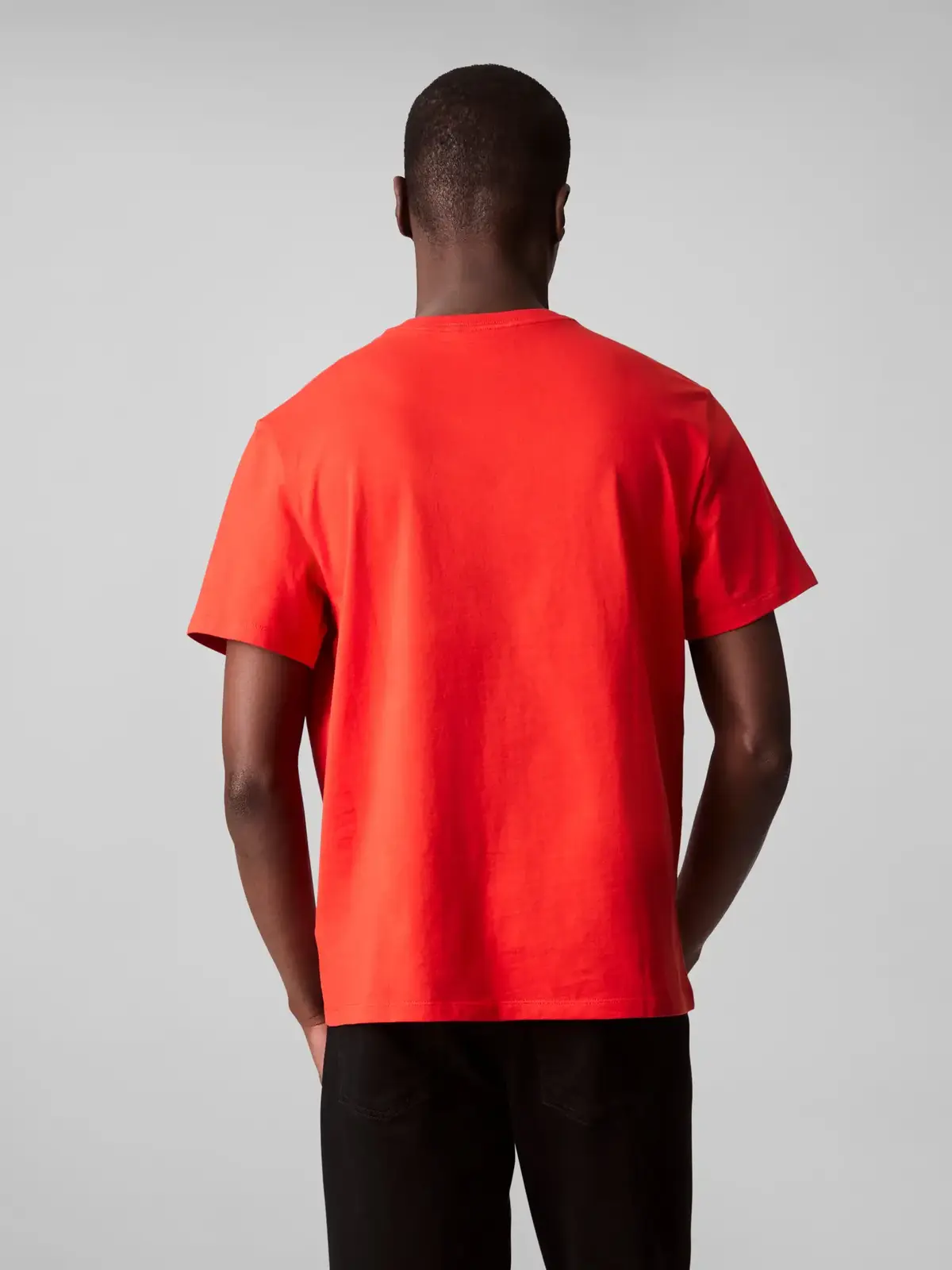 Calvin Klein SS Hero Monologo Tee, TNC Kırmızı Erkek T-Shirt & Polo
