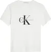Calvin Klein MONOGRAM LOGO T-SHIR Erkek Beyaz T-Shirt