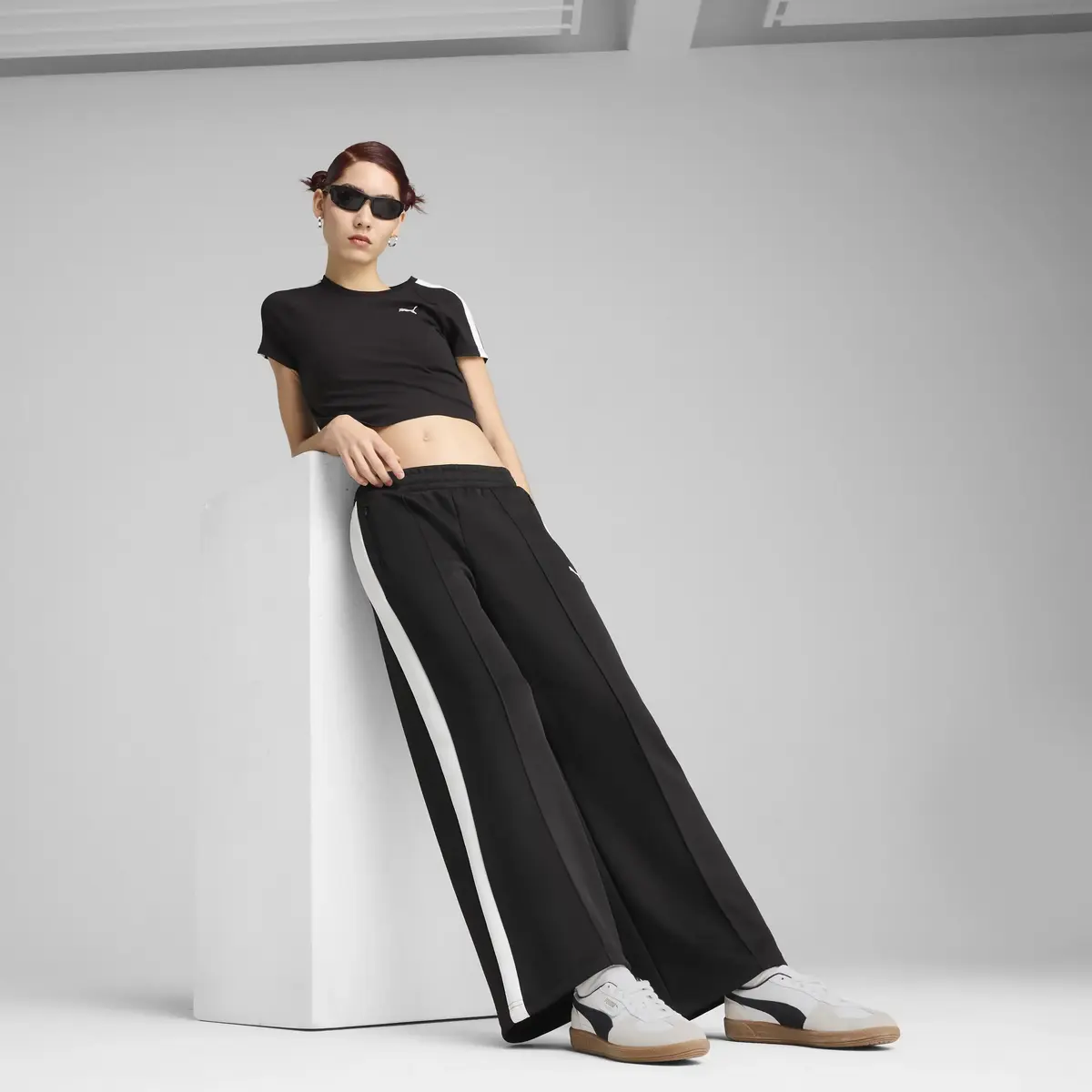 Puma T7 Low Rise Track Pants Siyah Kadın Eşofman Altı