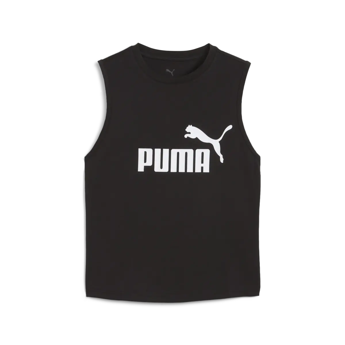 Puma ESS No. 1 Logo Slim Tank Siyah Kadın T-Shirt & Polo