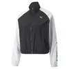 Puma Fit Logo Cb Wovenjacket Siyah Kadın Fermuarlı Spor Ceketi