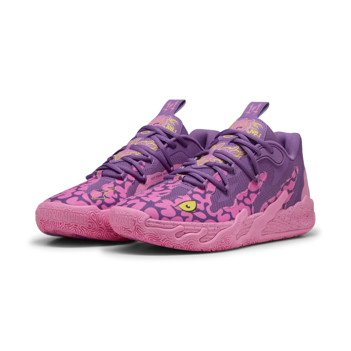 Puma MB.03 Lo TMNT Krang Mor Unisex Spor Ayakkabı