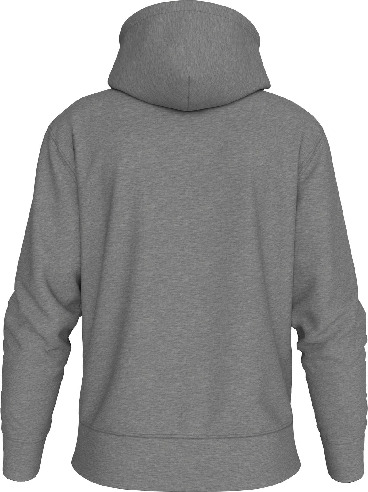 Calvin Klein LS EU 350TERRY MONOGRAM FZ HOODI Gri Erkek Sweatshirt Calvin Klein LS EU 350TERRY MONOGRAM FZ HOODI Gri Erkek Sweatshirt