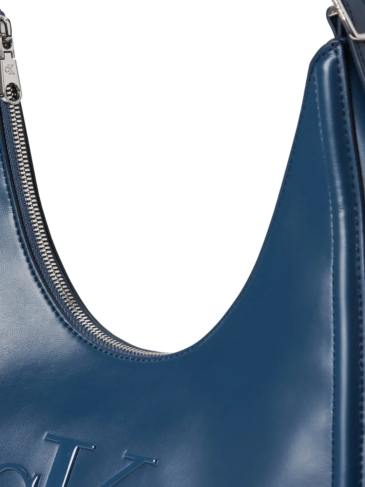 Calvin Klein BOLD CK CRESCENT BAG Lacivert Omuz Çantası