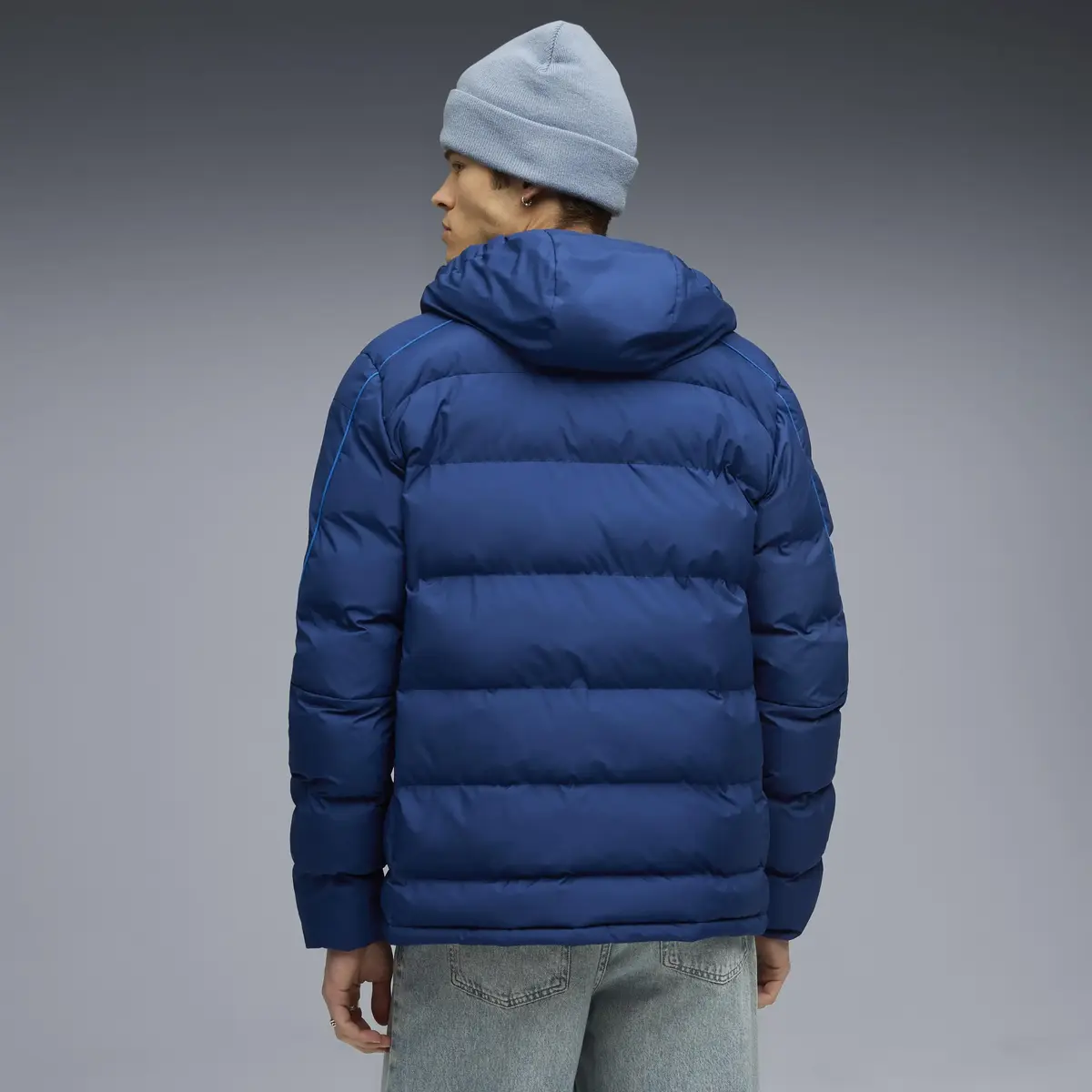 Puma BMW MMS MT7+ Eco Puffer Jkt Mavi Erkek Mont
