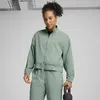 PUMA LACE WOVEN JACKET Yeşil Kadın Ceket