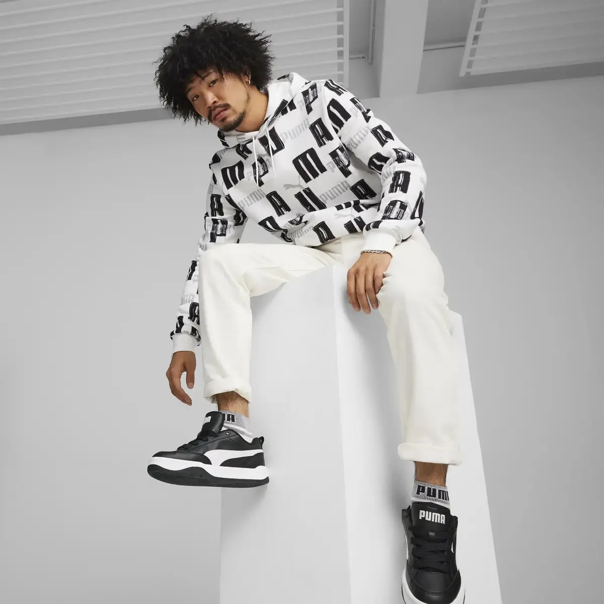 Puma Park Lifestyle Siyah Erkek Günlük Spor Ayakkabı
