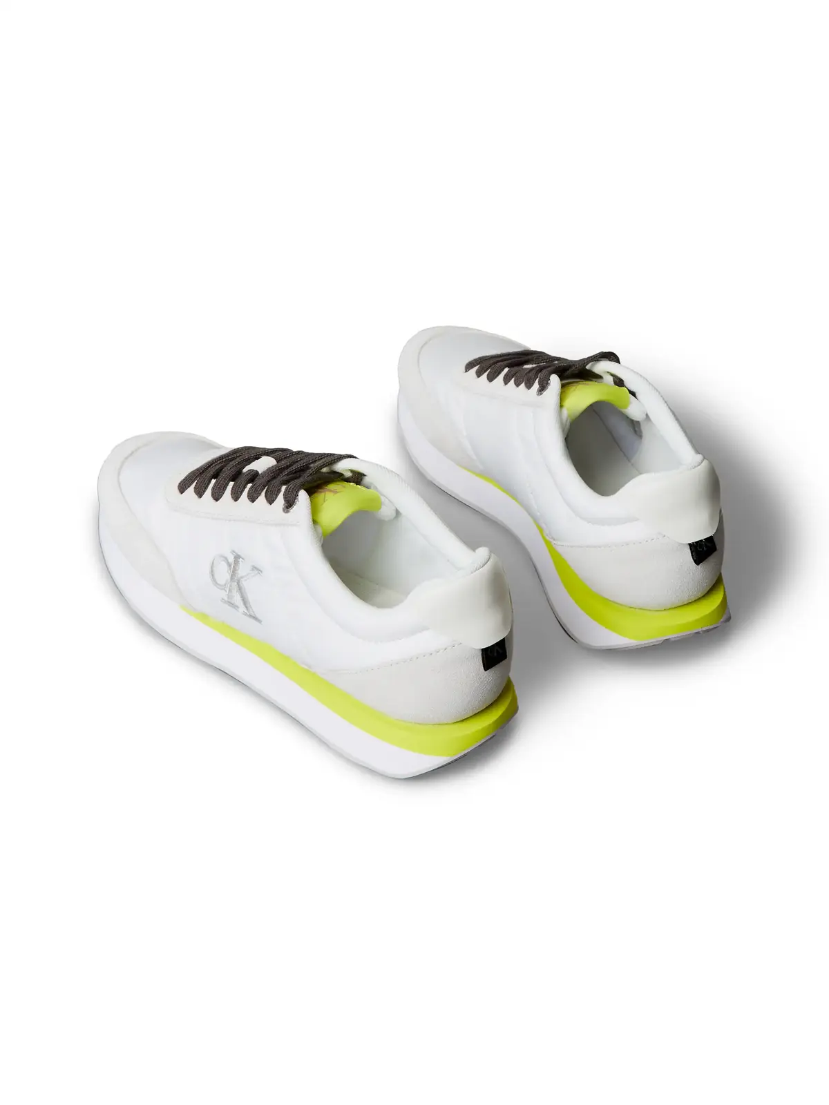 Calvin Klein RETRO RUNNER LACE U Yeşil Kadın Spor Ayakkabı & Sneaker
