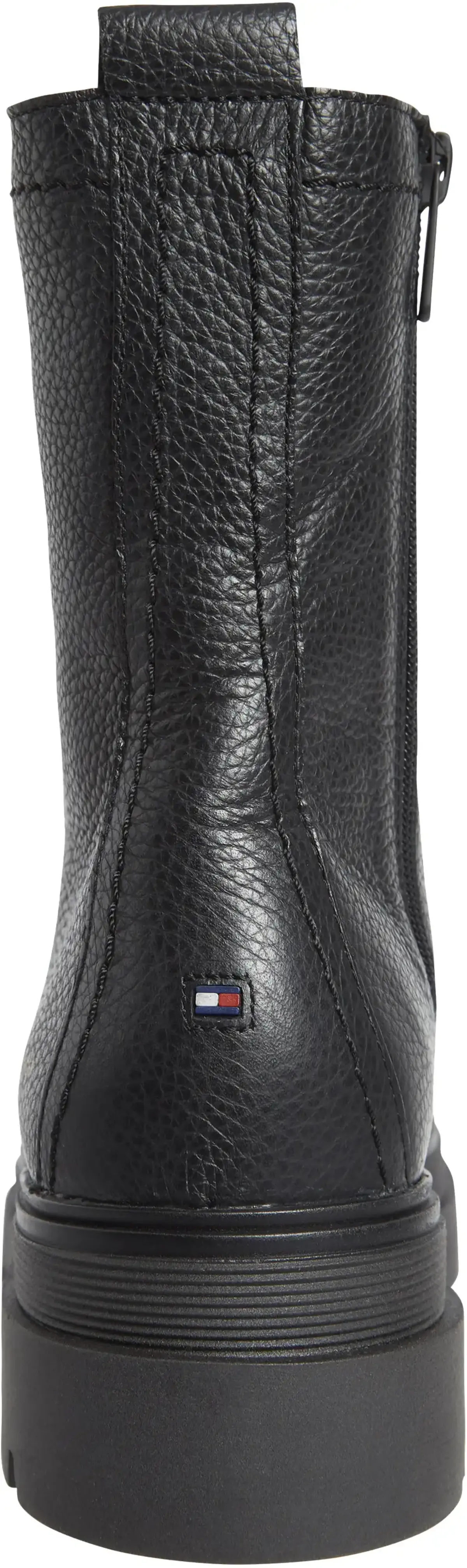 Tommy Hilfiger MONOCHROMATIC LACE U Kadın Siyah Bot