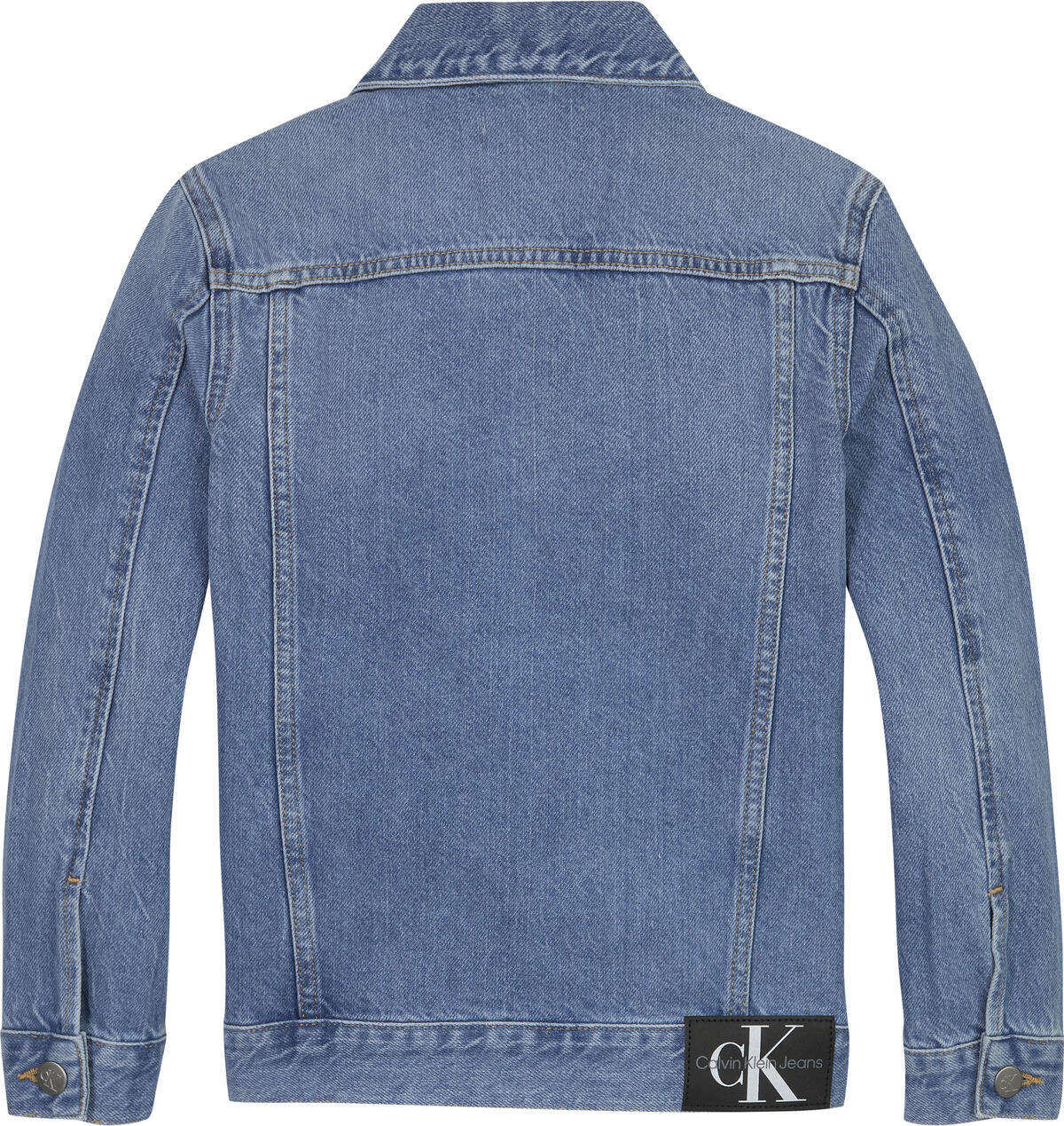 Calvin Klein RLXD DENIM JACKET MI Erkek Mavi Kot Ceket