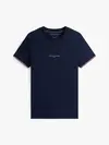 Tommy Hilfiger TOMMY LOGO TIPPED TE, DW5 Siyah Erkek T-Shirt & Polo