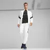 Puma BMW MMS MT7+ Track Jacket Beyaz Erkek Fermuarlı Ceket