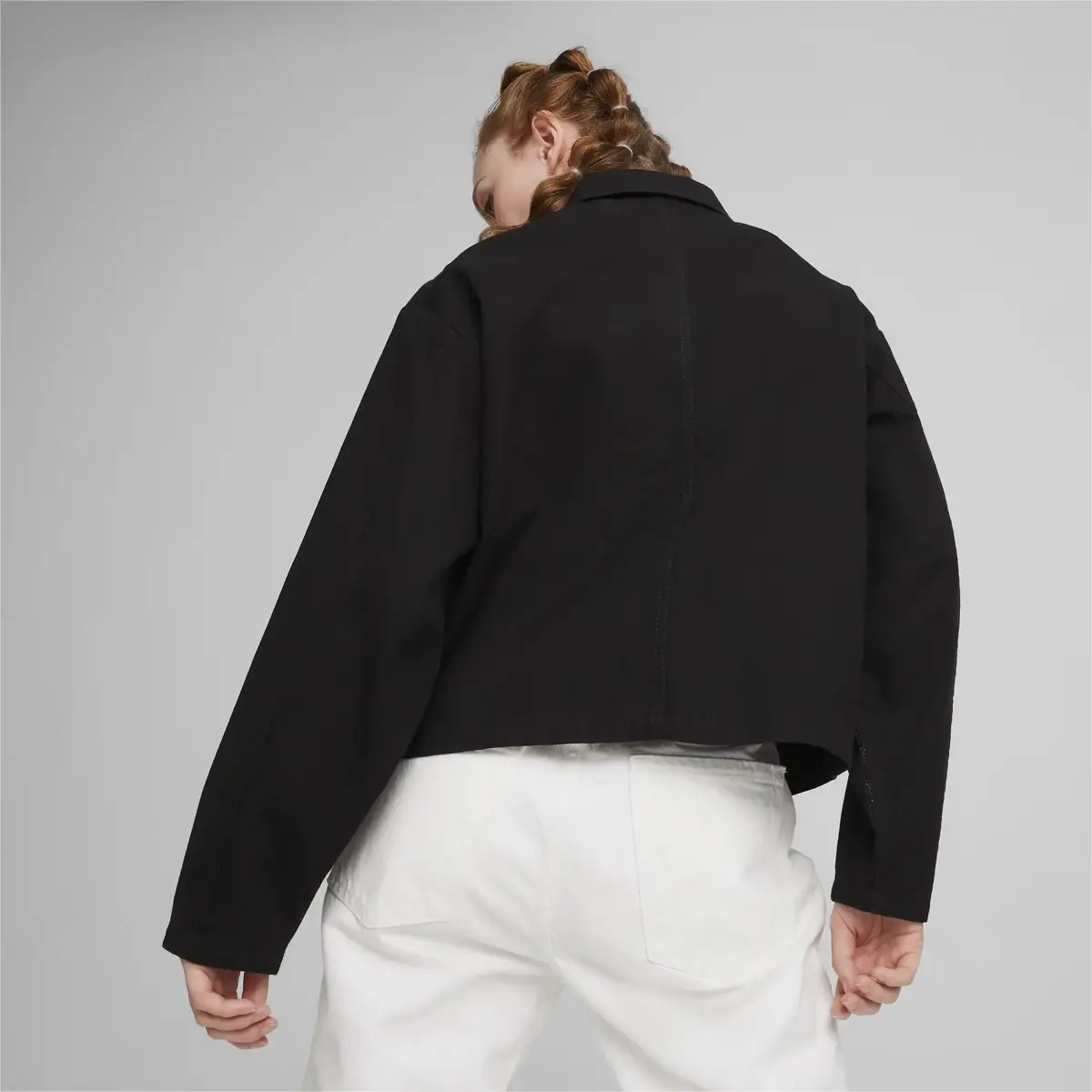 Puma Classics Shore Jacket Siyah Kadın Sweatshirt