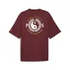 PUMA X STAPLE Graphic Tee Bordo Erkek T-Shirt