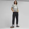 Puma Classics Logo Tee Gri Erkek T-Shirt