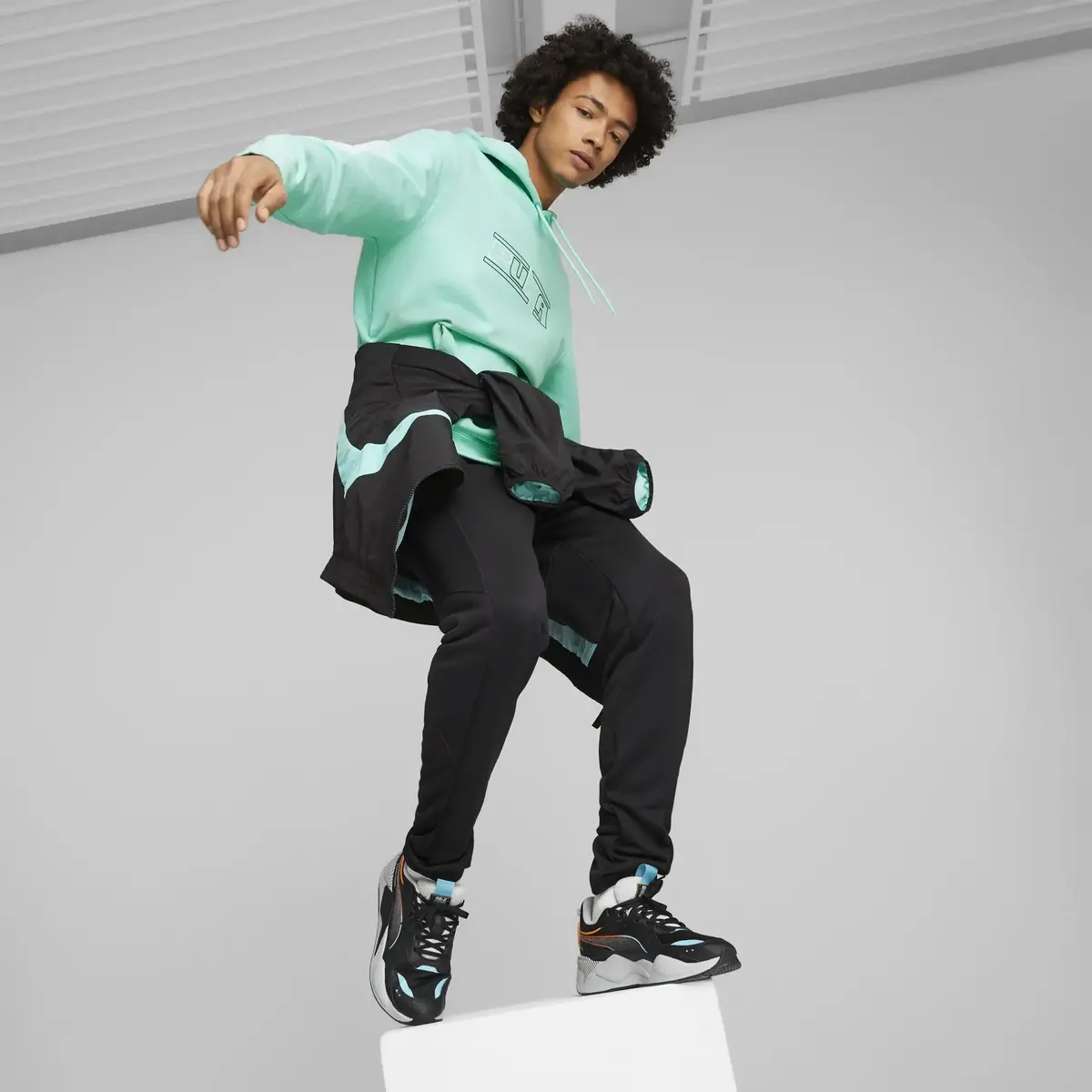 Puma RS-X 3D- Siyah Erkek/Günlük Spor Ayakkabı