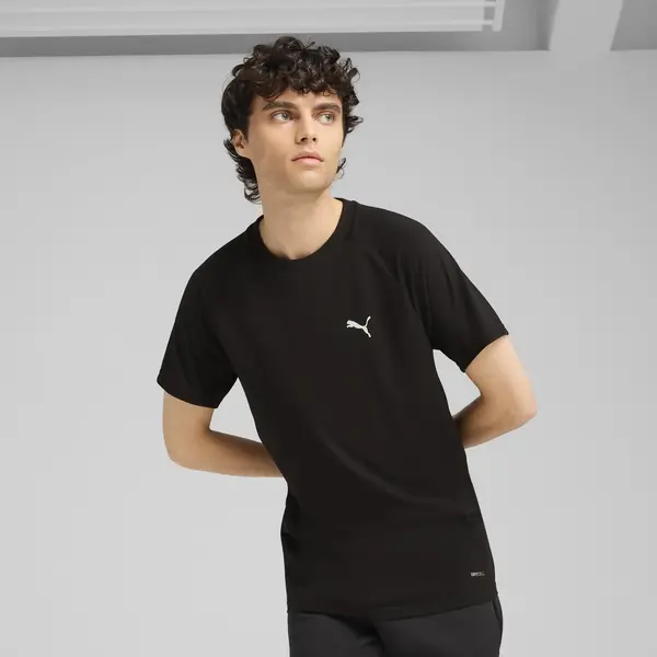PUMA EVOSTRIPE Tee Siyah Erkek T-Shirt