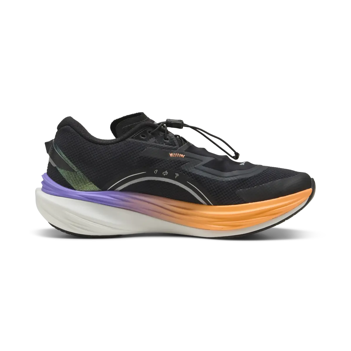 PUMA Deviate NITROTM3 WTR+ Siyah Erkek Yürüyüş ve Koşu Ayakkabısı