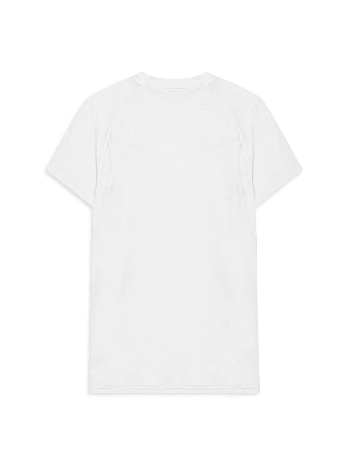 PUMA GSK EVOSTRIPE Tee PUMA White-Red Rhythm- Beyaz Erkek T-Shirt