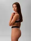 Calvin Klein THONG Pembe CK Logolu Tanga