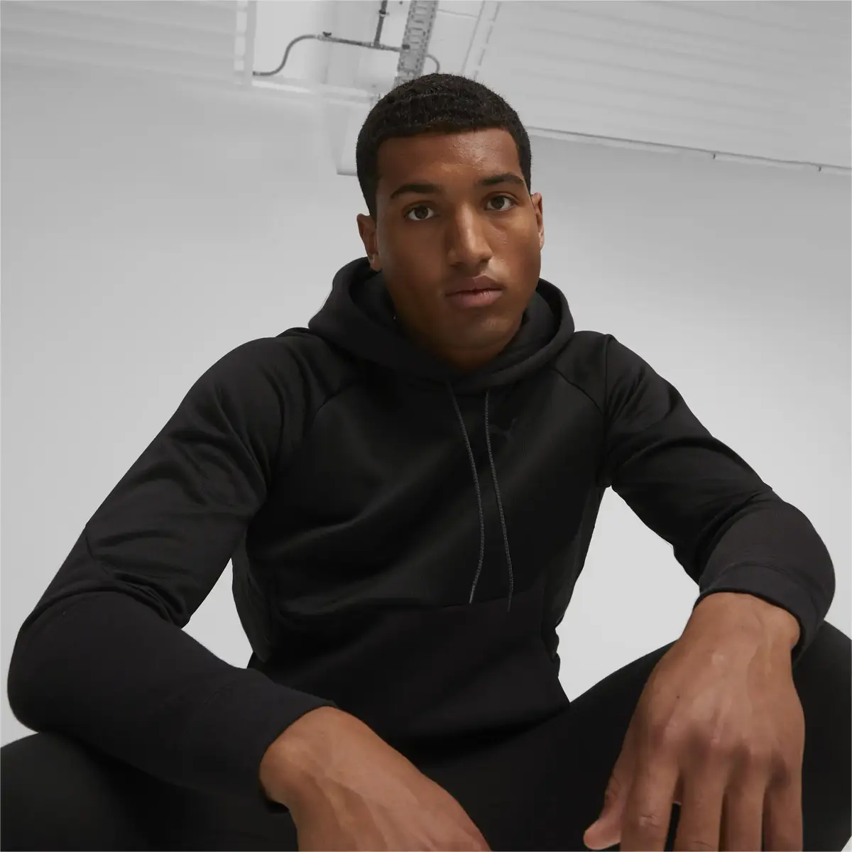 Puma Pumatech Hoodie Fl Puma Black Siyah Erkek Hoodie
