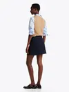 Tommy Hilfiger PUNTO SHORT SKIRT, C1G Lacivert Kadın Elbise-Etek