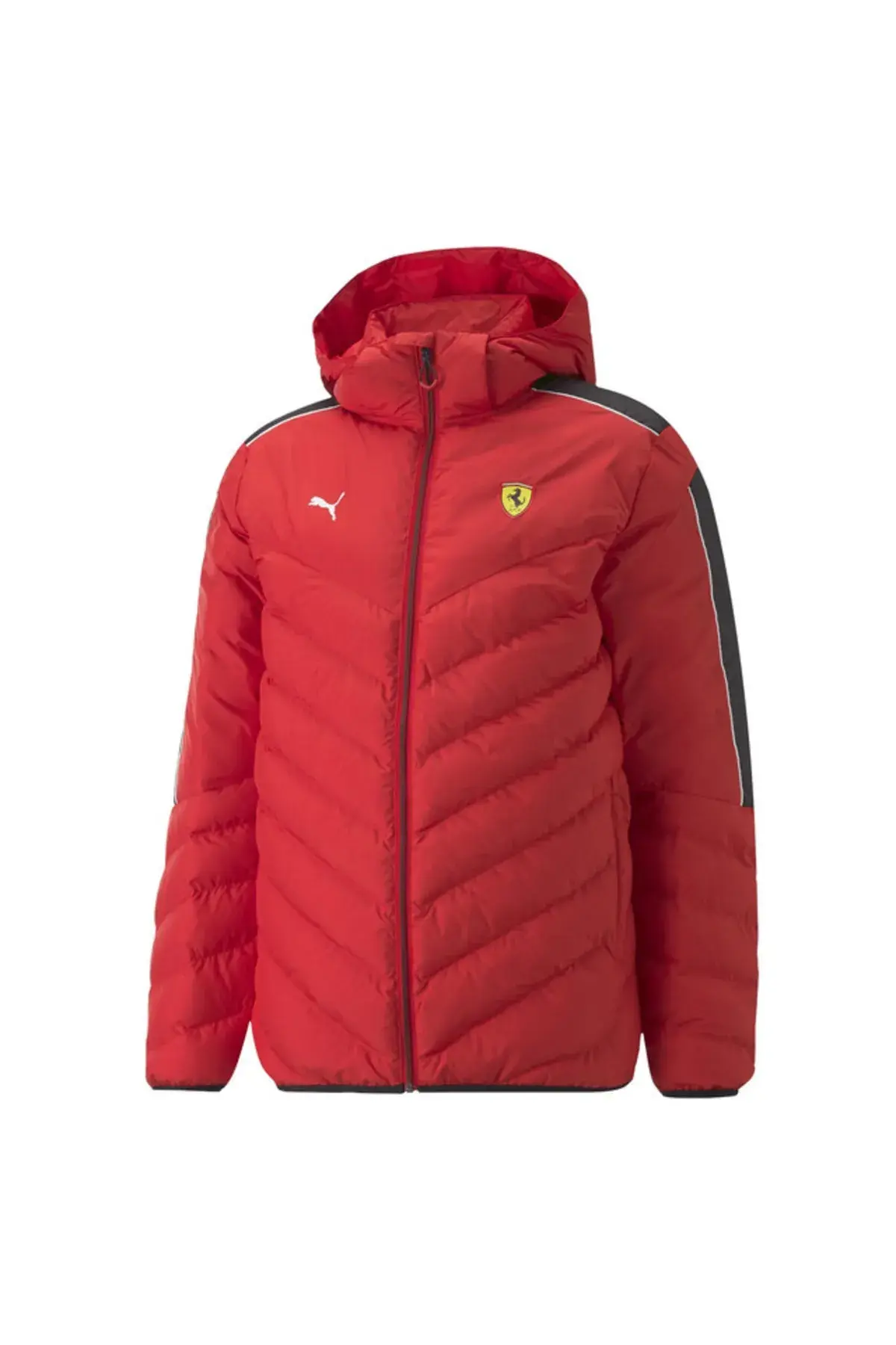 Puma Ferrari Race Mt7 Ecolite Down Jacket Kırmızı Erkek Şişme Mont