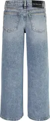 Calvin Klein WIDE LEG HR LIGHT AU Kadın Mavi Kot Pantolon