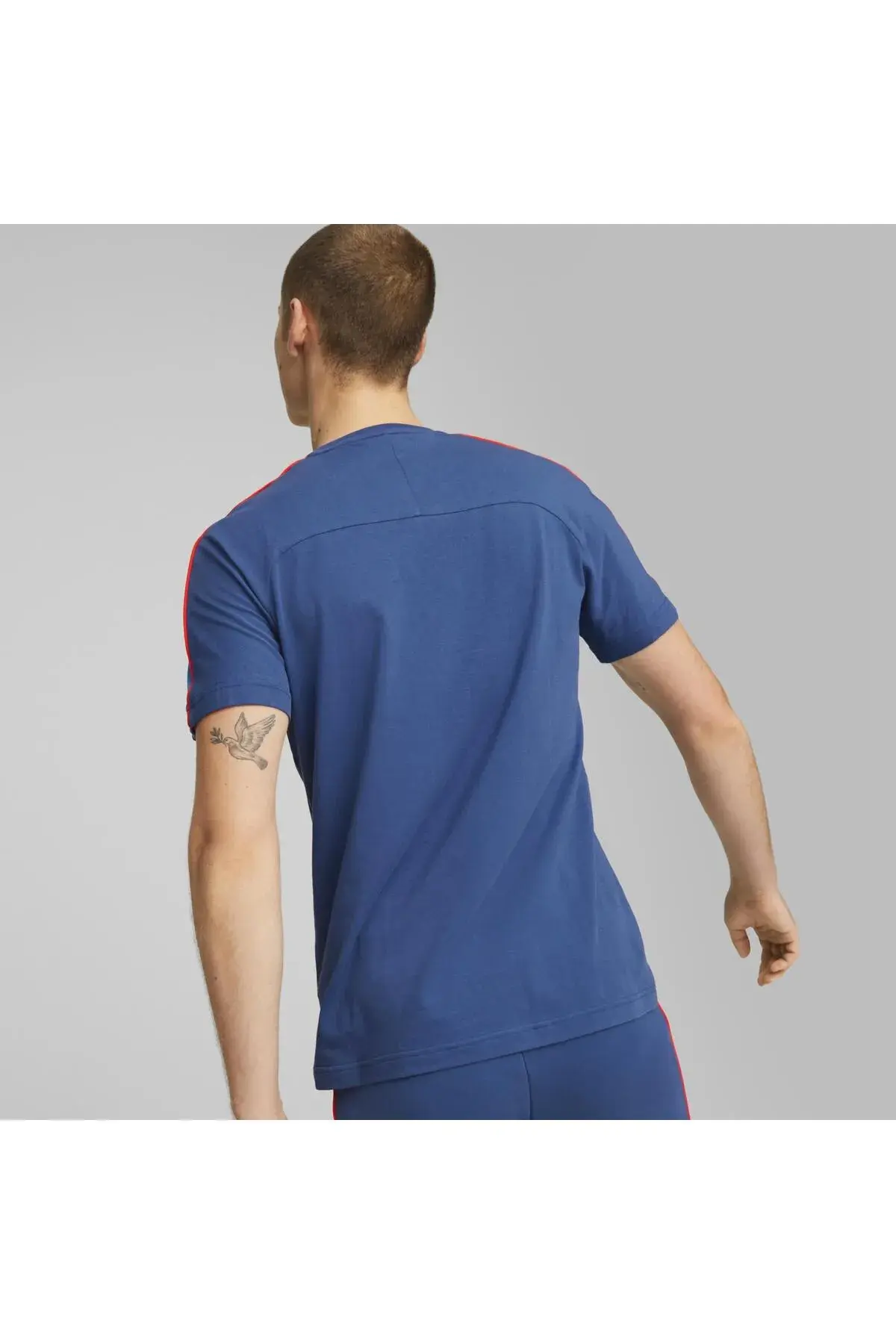 Puma BMW MMS MT7 Tee Mavi Erkek T-Shirt