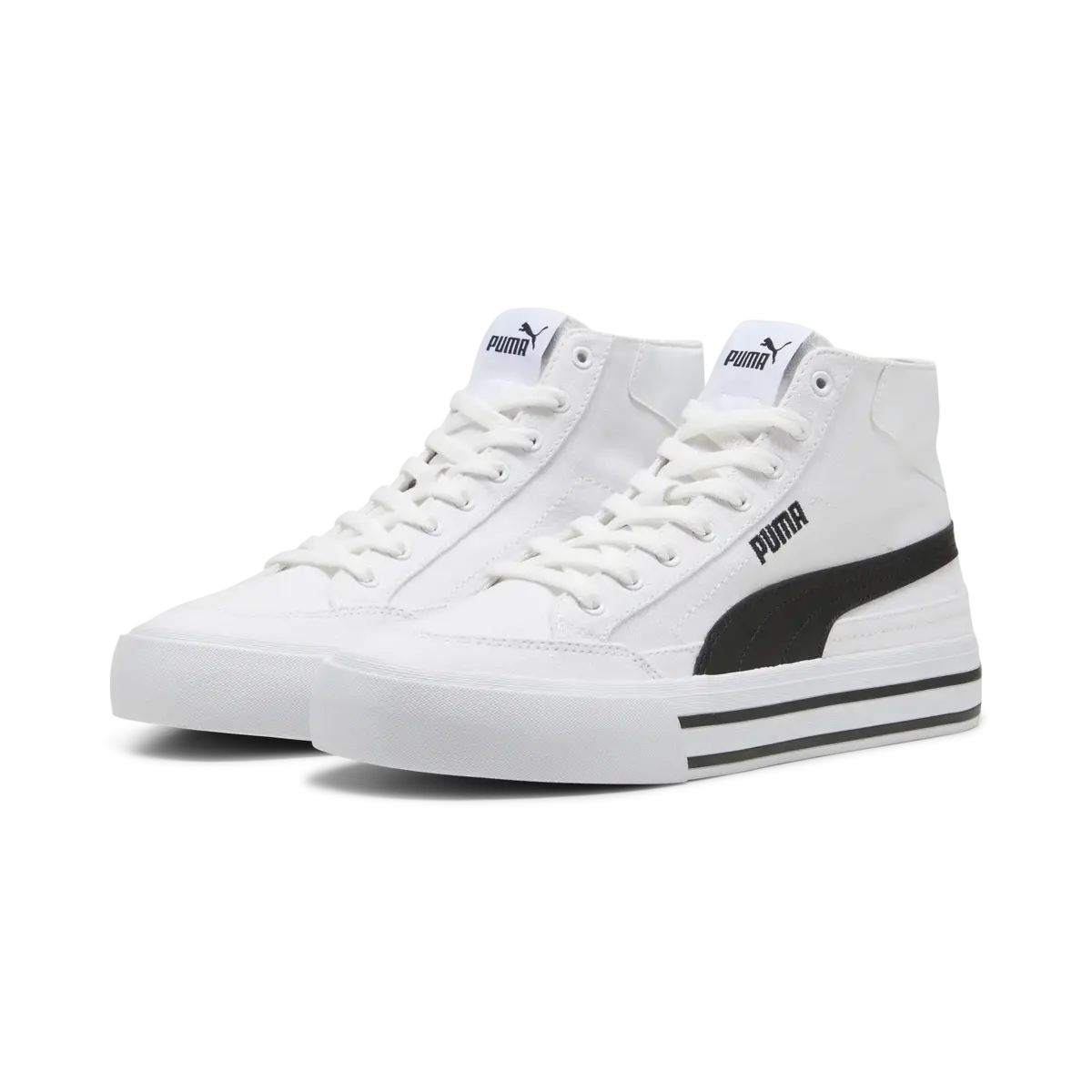 Puma Court Classic Vulc Mid FS Beyaz Erkek Spor Ayakkabı