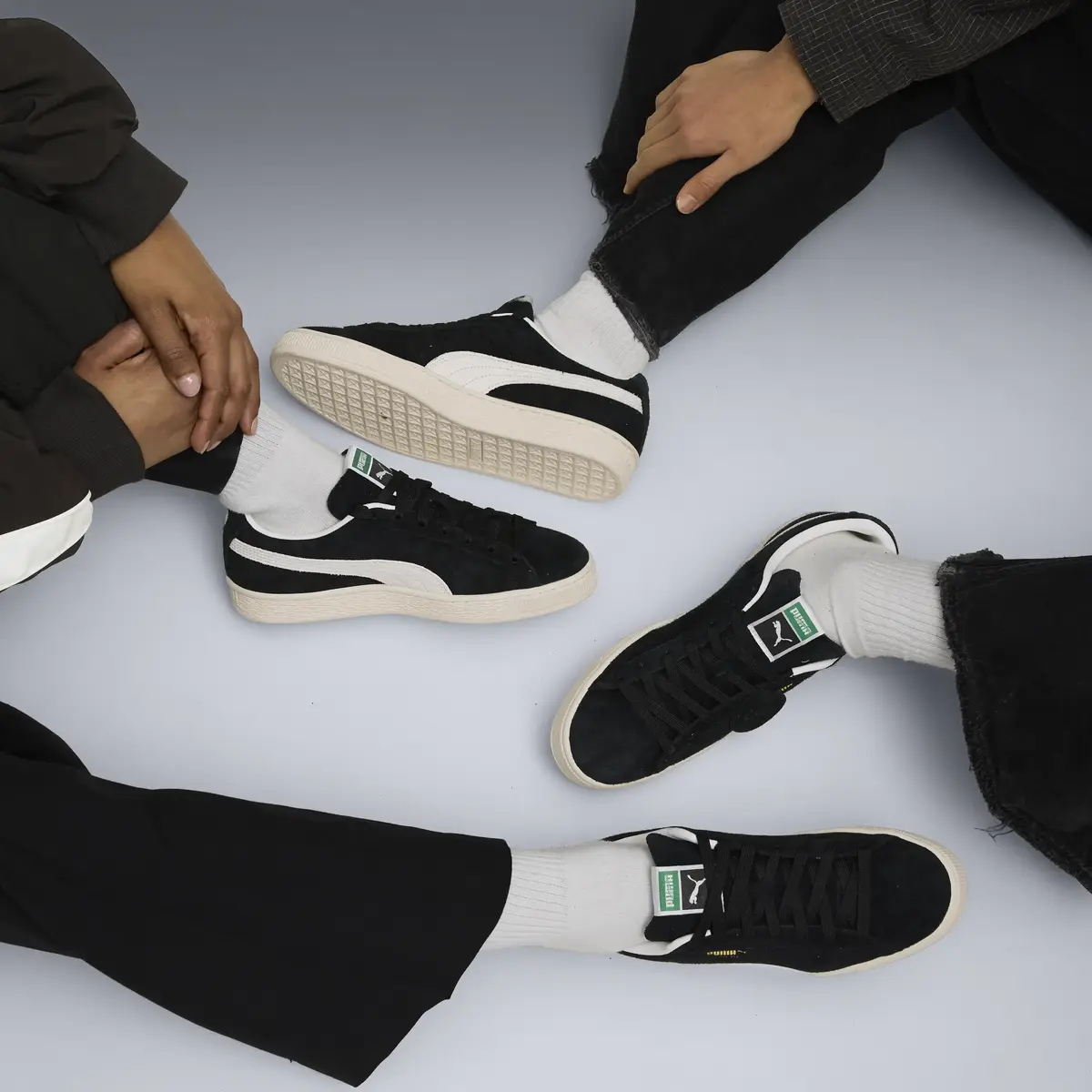 Puma Suede Charles F. Stead I Siyah Unisex Spor Ayakkabı & Sneaker