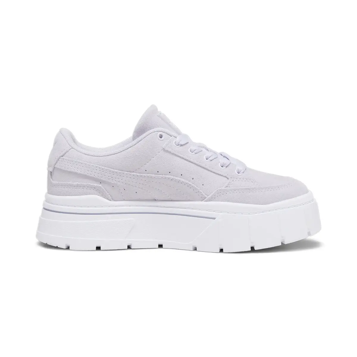 Puma Mayze Stack Suede Wns Gri Kadın Günlük Spor Ayakkabı