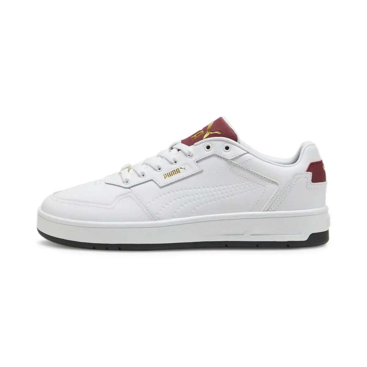 Puma Court Classic Lux Beyaz Erkek Günlük Spor Ayakkabı