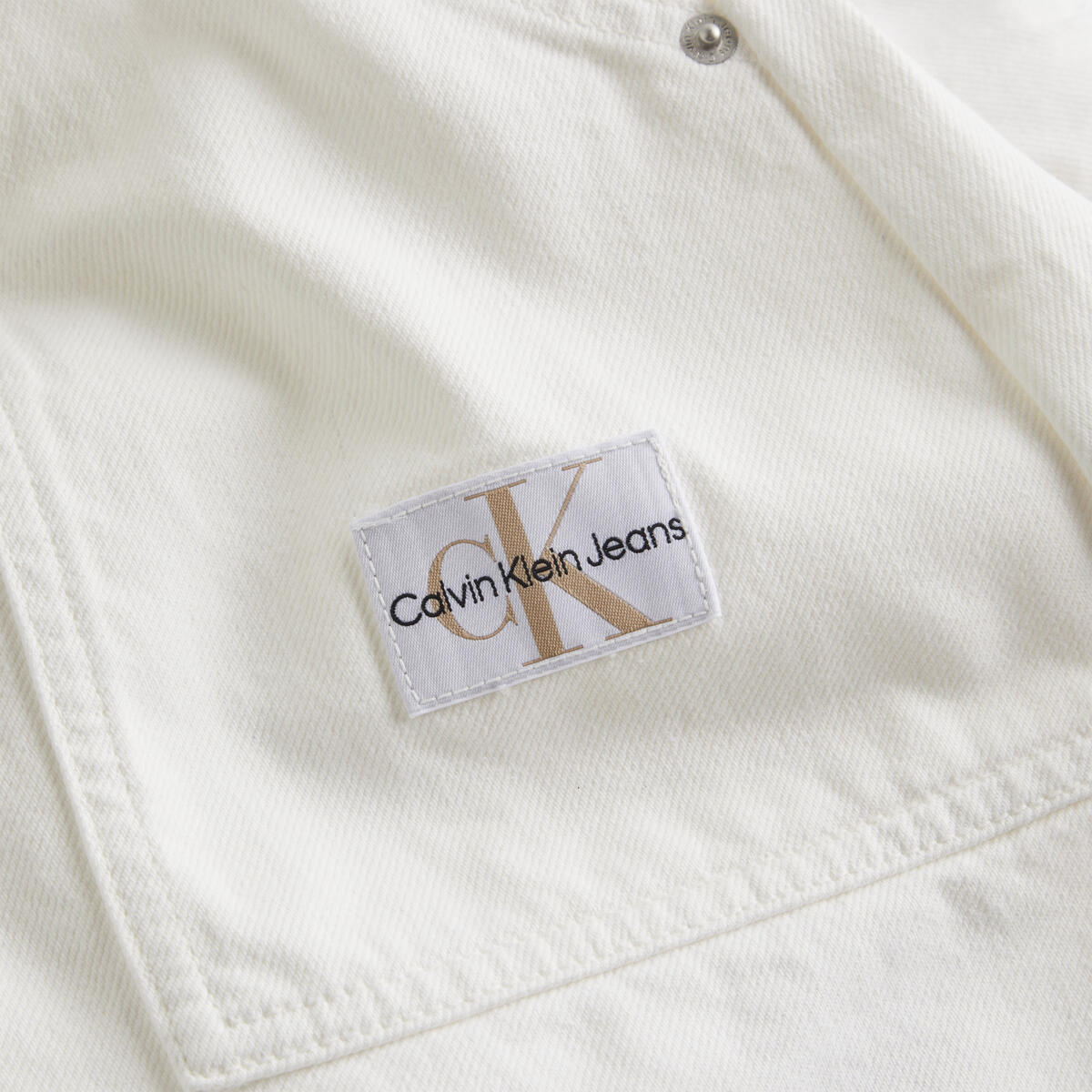 Calvin Klein BUTTON DOWN UTILITY Kadın Mavi Elbise