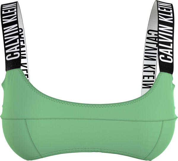 Calvin Klein BRALETTE-UW Kadın Yeşil Bikini Üstü