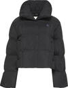 Calvin Klein SHORT DOWN PUFFER Siyah Kadın Mont