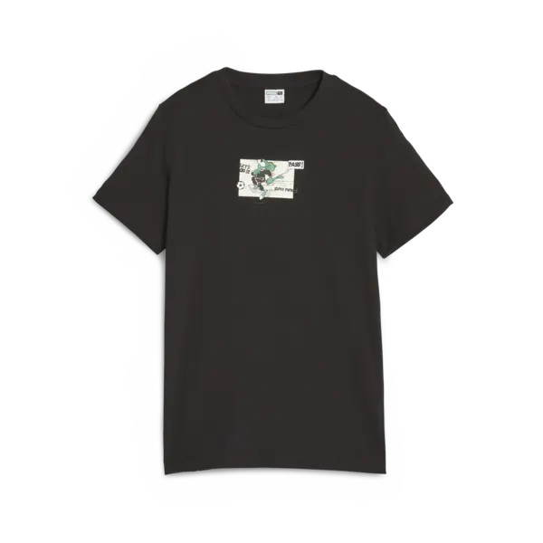 Puma CLASSICS SUPER PUMA Tee B Siyah Erkek T-Shirt