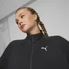 Puma EVOSTRIPE Half-Zip Crew Siyah Kadın Yarım Fermuarlı Sweatshirt