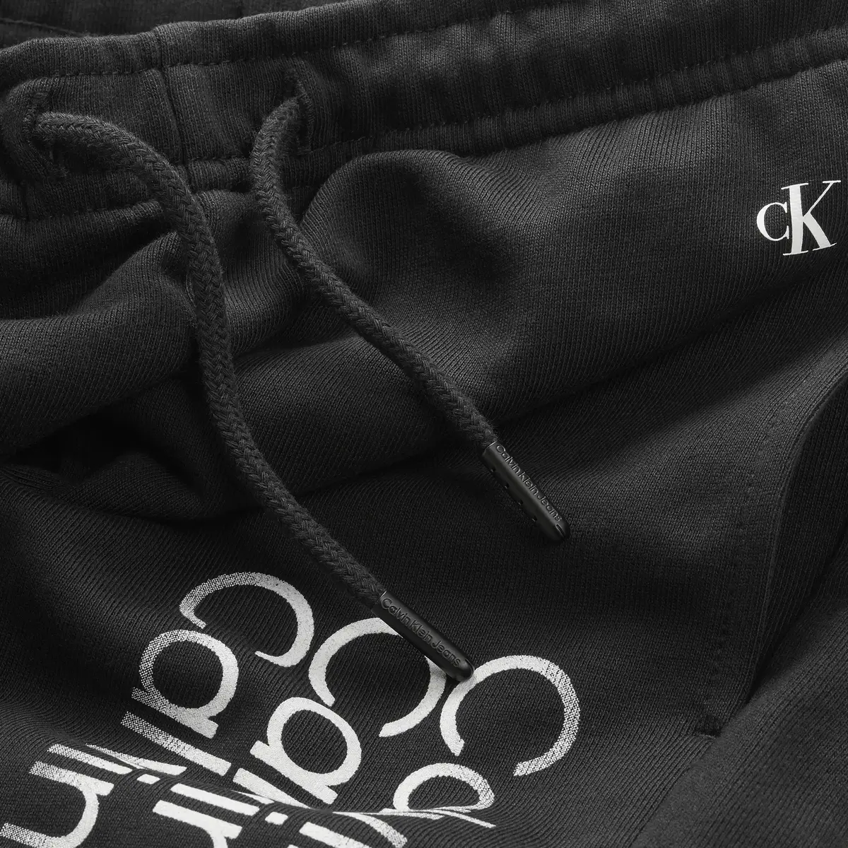 Calvin Klein INST. CUT OFF LOGO S Erkek Siyah Şort