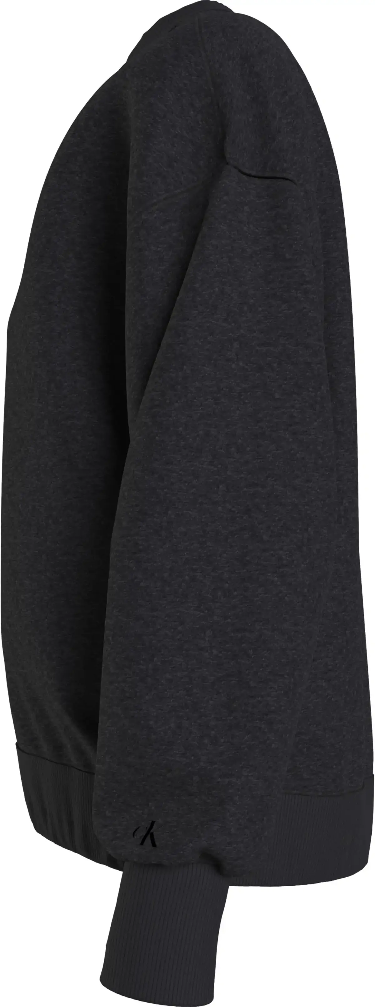 Calvin Klein SHRUNKEN INSTITUTION Kadın Siyah Sweatshirt