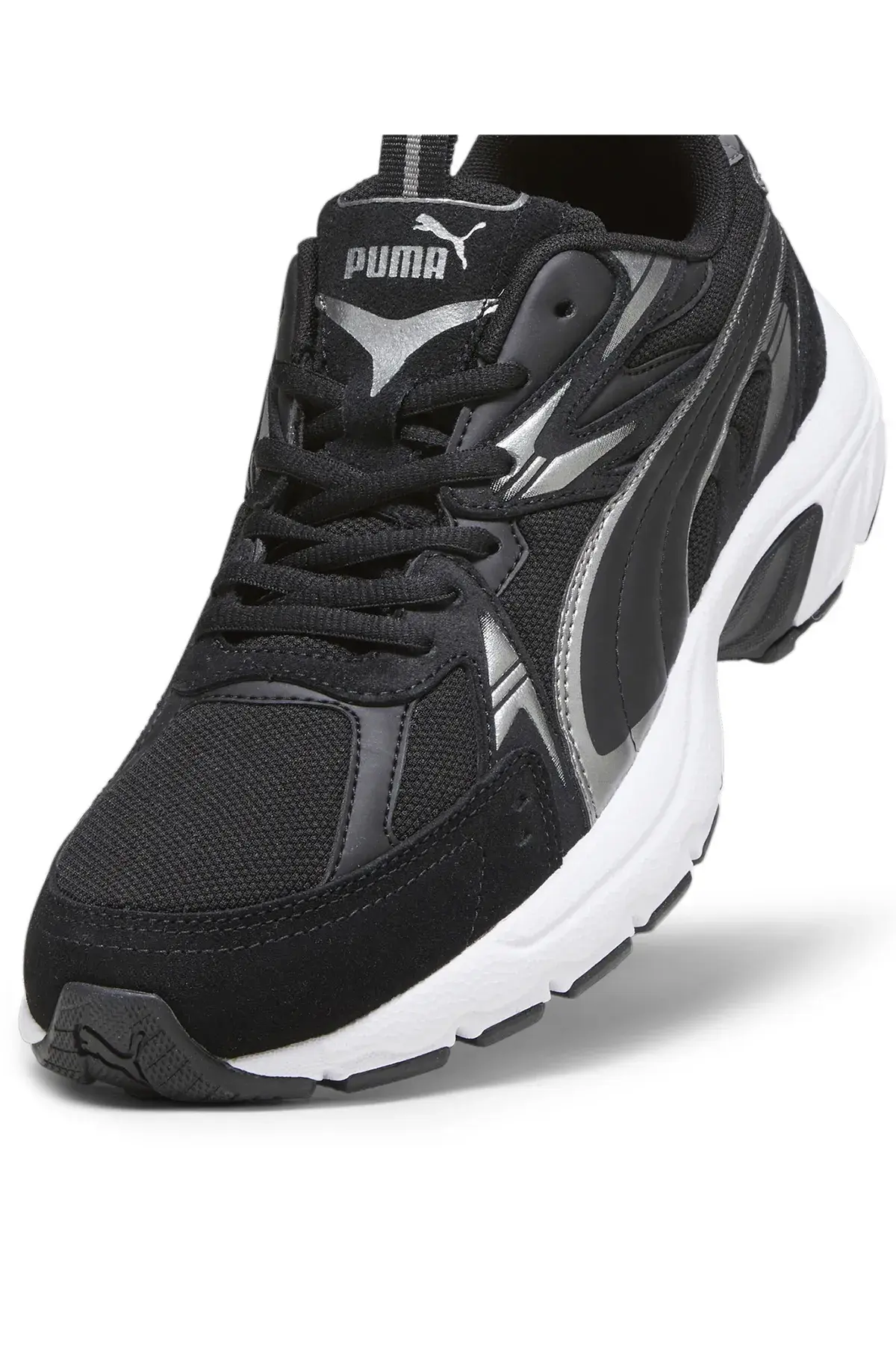 Puma Milenio Tech Suede Siyah Unisex Günlük Spor Ayakkabı