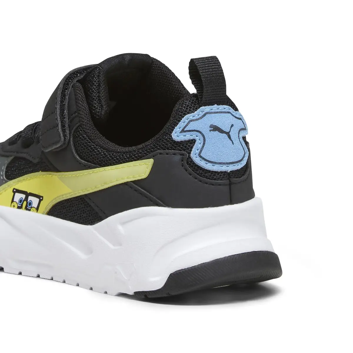 Puma Trinity Spongebob AC+ PS Siyah Çocuk Günlük Spor Ayakkabı