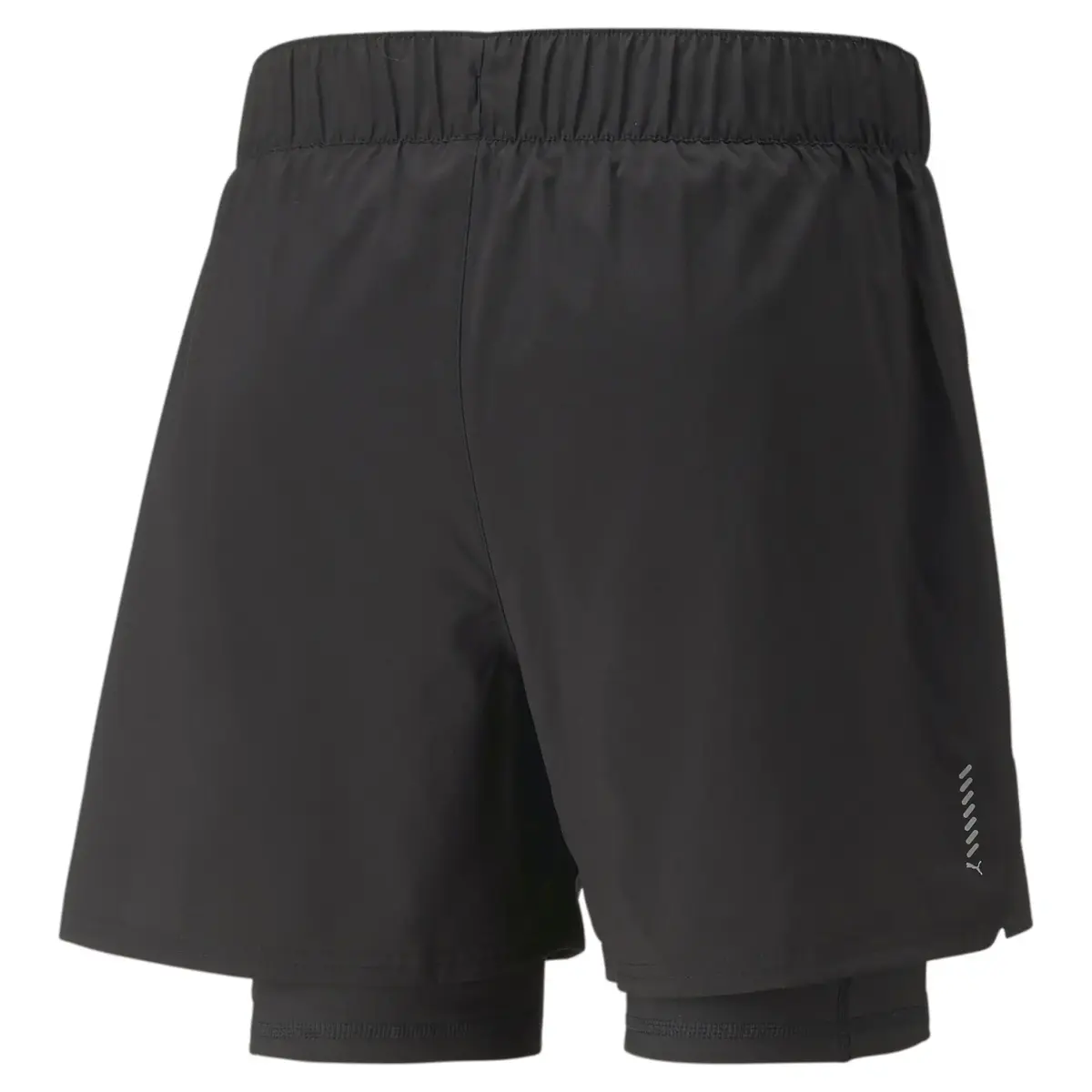 Puma RUN 2IN1 5" SHORT Siyah Erkek Şort