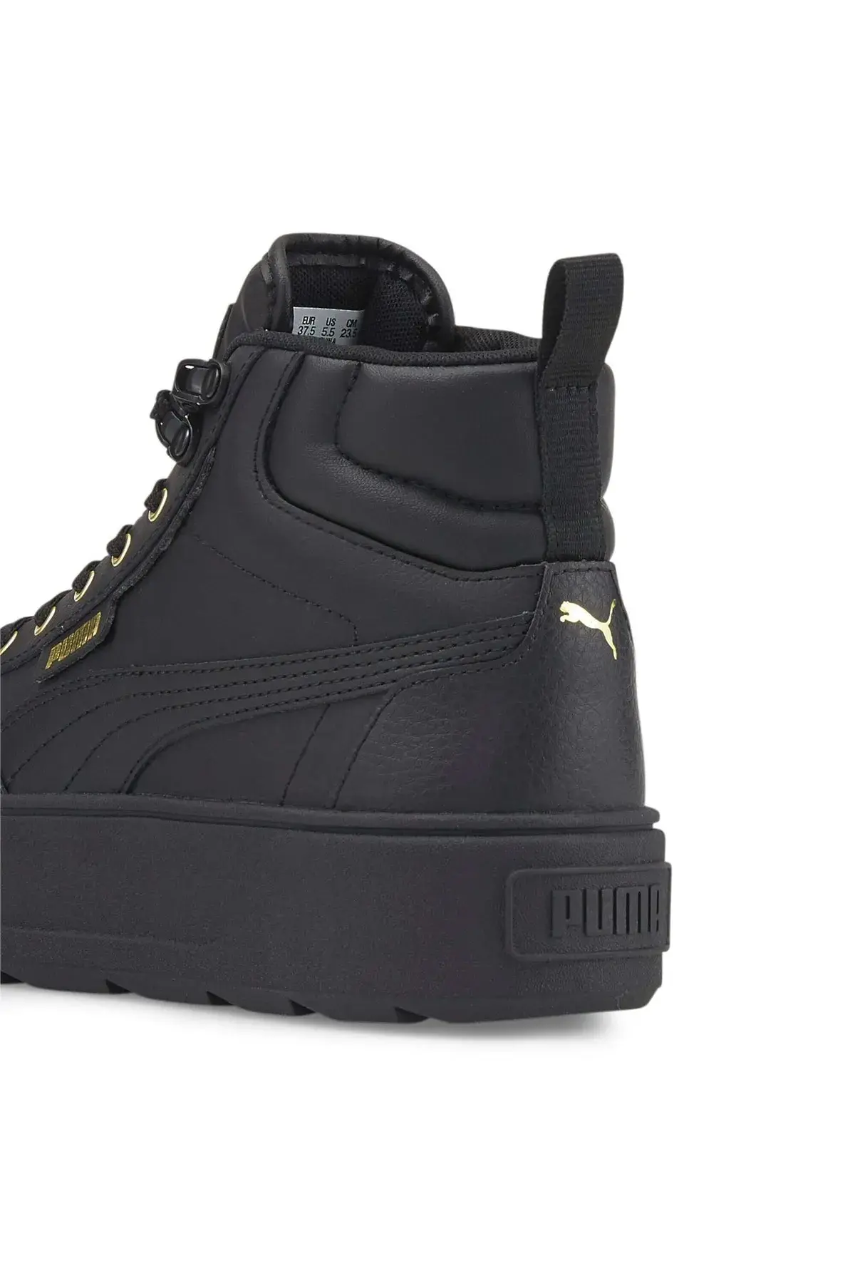 Puma Karmen Mid Siyah Kadın Bilekli Günlük Spor Ayakkabı