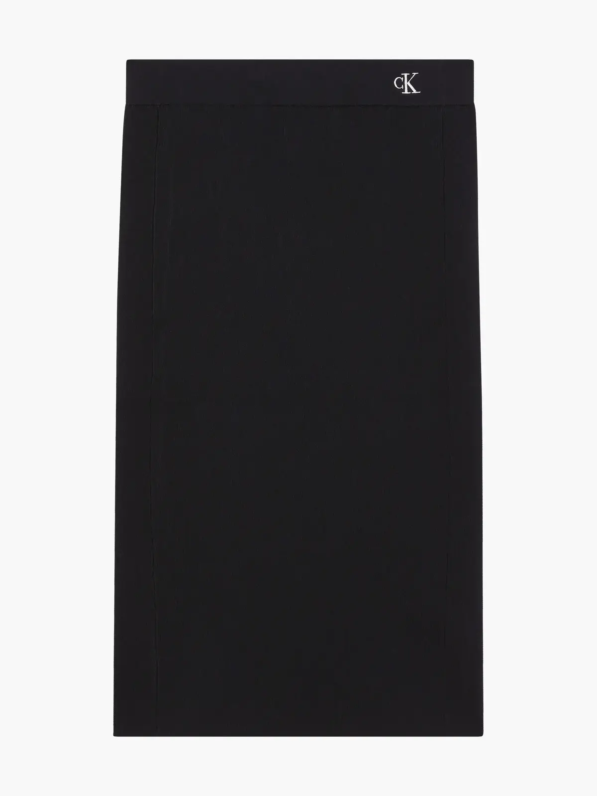 Calvin Klein KNITTED SKIRT Kadın Siyah Etek