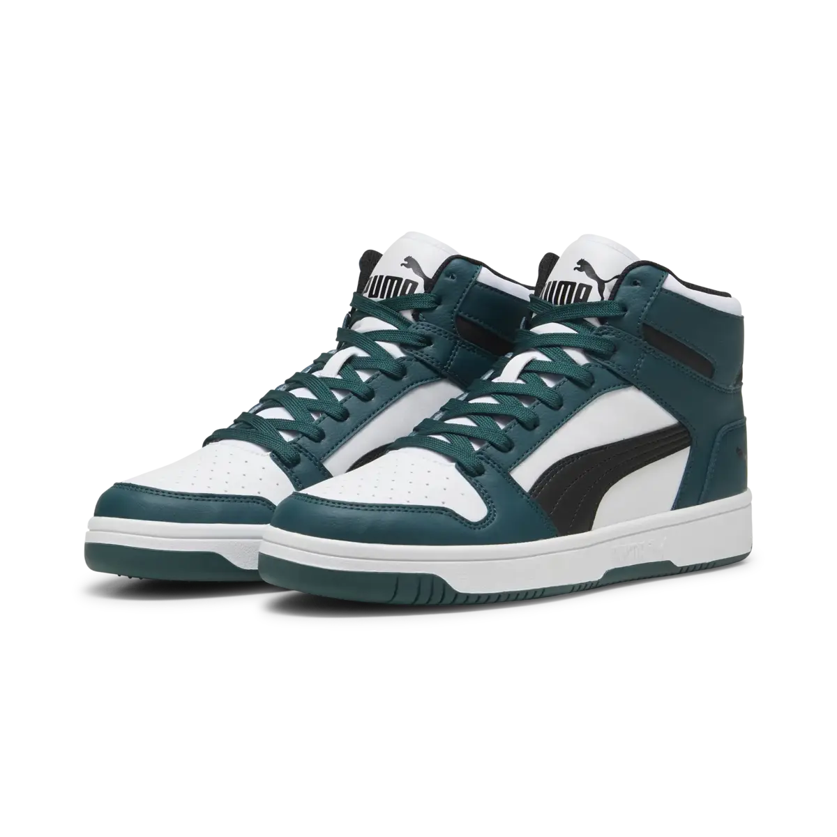 Puma Rebound LayUp SL Yeşil Erkek Spor Ayakkabı
