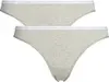 Calvin Klein BIKINI 2PK Kadın Gri Bkini Külot Set